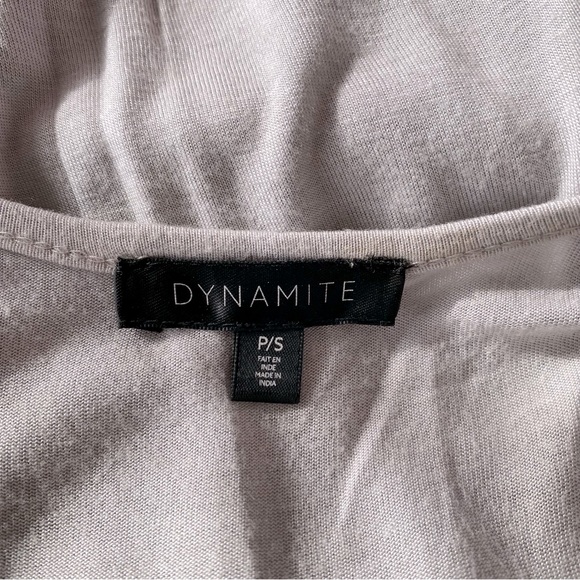 Gray Embellished Tank Top with Silver Sequins in a Zig Zag Pattern• Size S - Picture 7 of 7